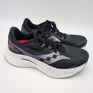 Saucony Endorphin Speed 4 Women's Size 7 Running Shoes Black /Purple New W/ Box